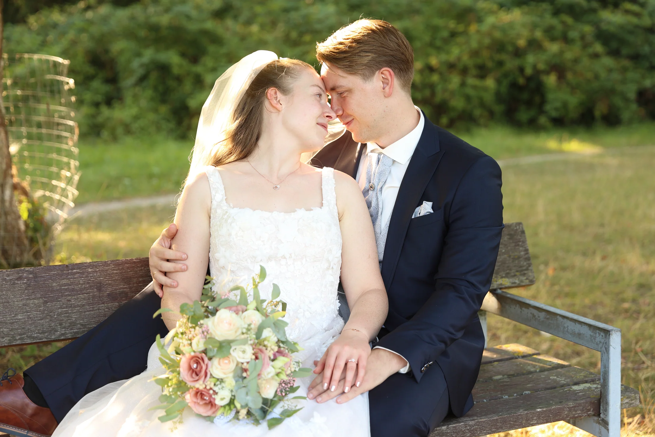 Nicola und Patrick beim Paarshooting nach ihrer Hochzeit in Hannover