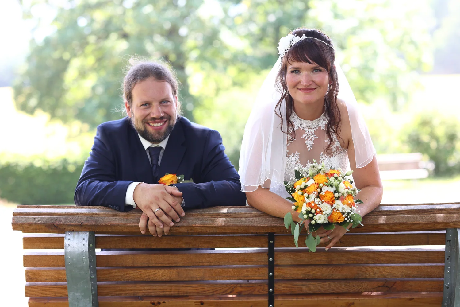 Katrin und Jens beim Paarshooting am Pochwerk in Schneeberg
