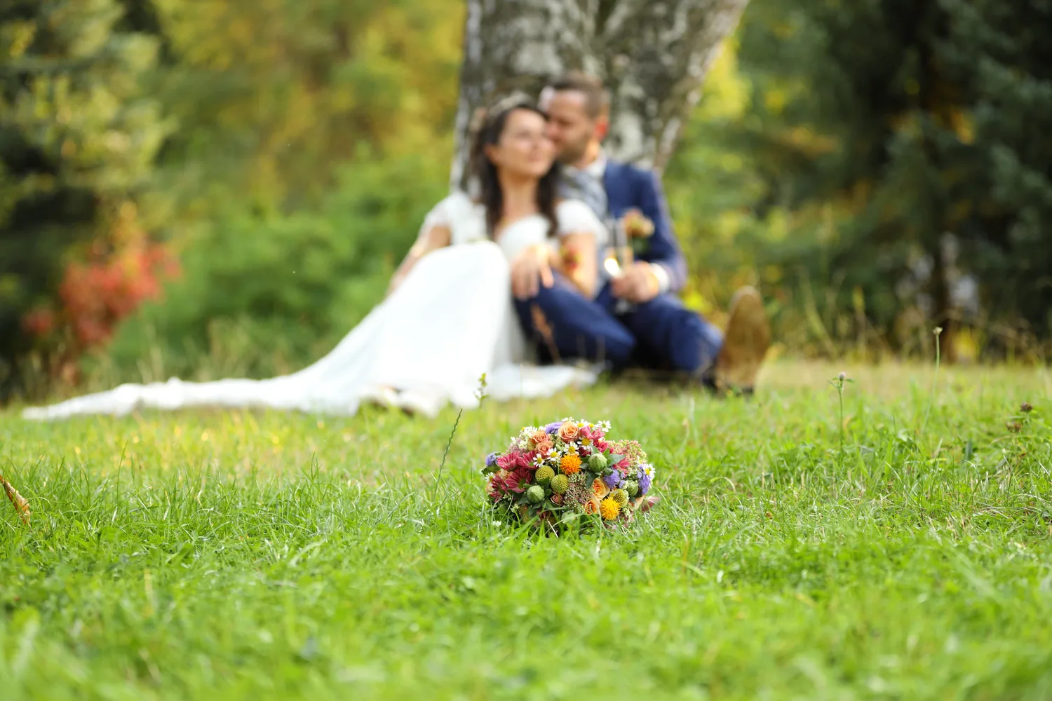 Persönliches Detail eines Hochzeitstages